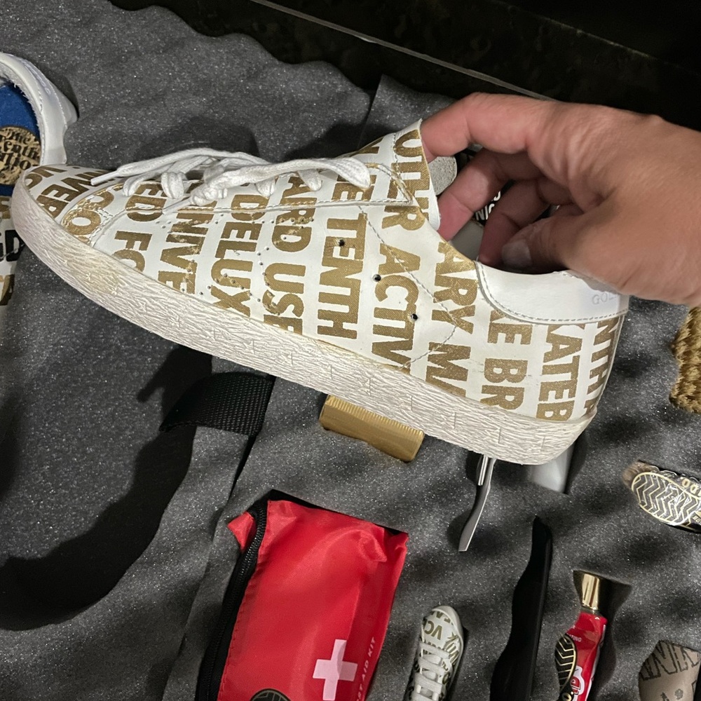 Golden Goose limited 10th anniversary sneakers